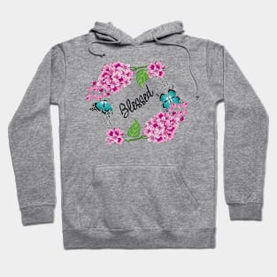 Blessed - Lilacs And Butterflies Hoodie